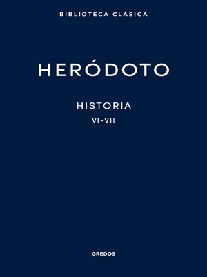 cover image of Historia. Libros VI-VII